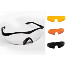 Occhiale TTD no-fog lente neutra + 3 lenti
