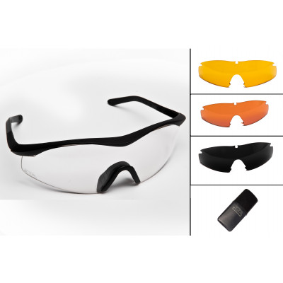 Occhiale TTD no-fog lente neutra +  lente a scelta + trattamento